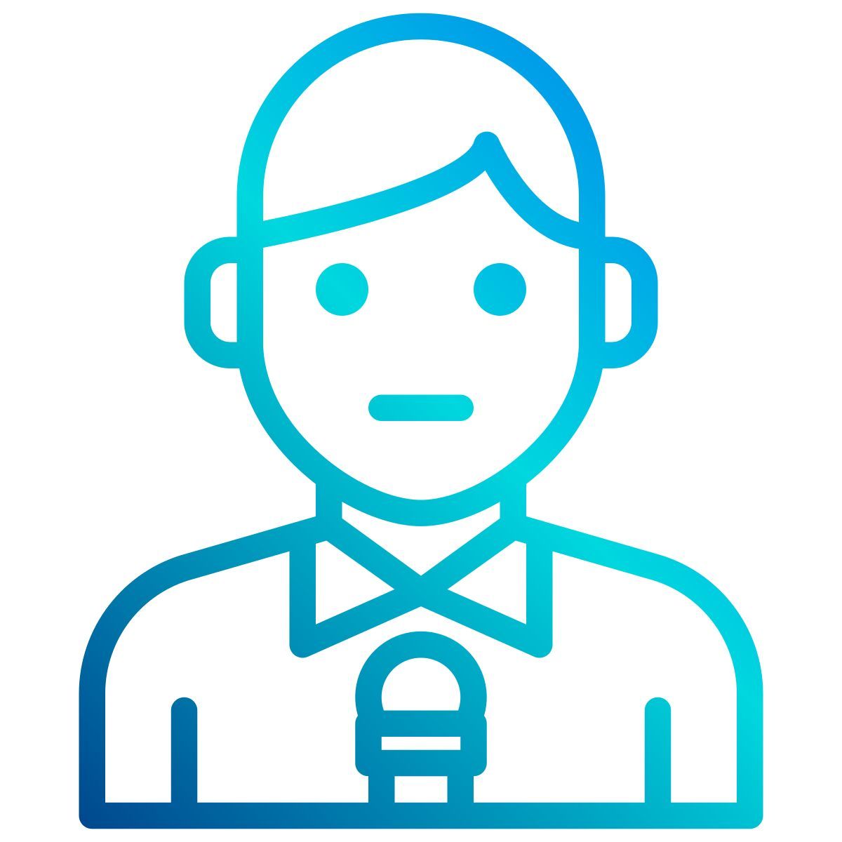 news reporter icon