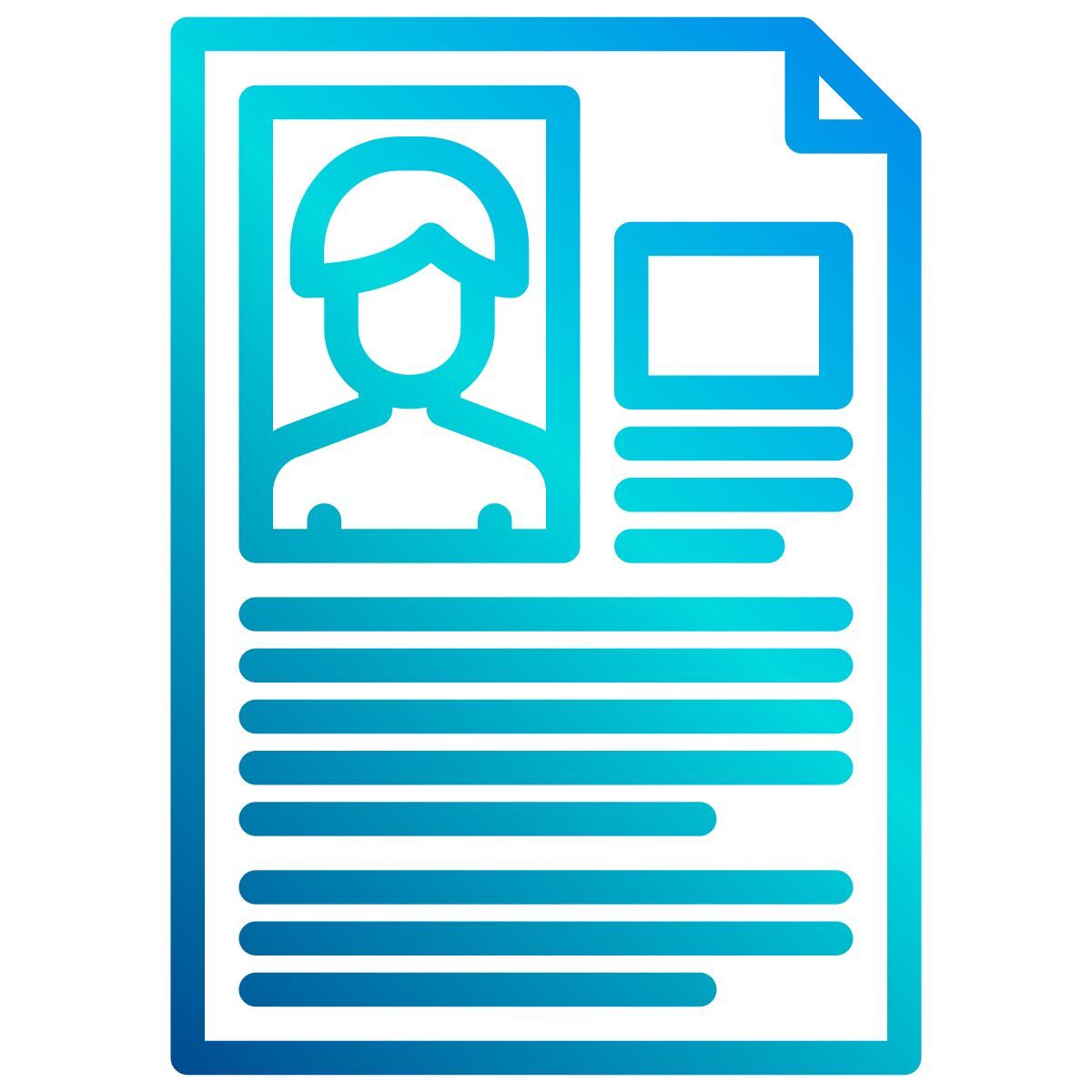 currículum icon