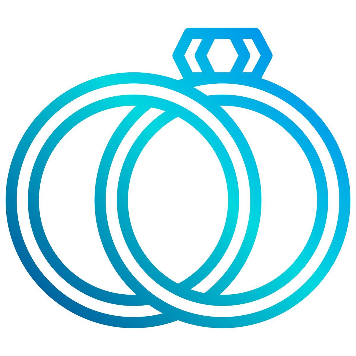 wedding rings icon