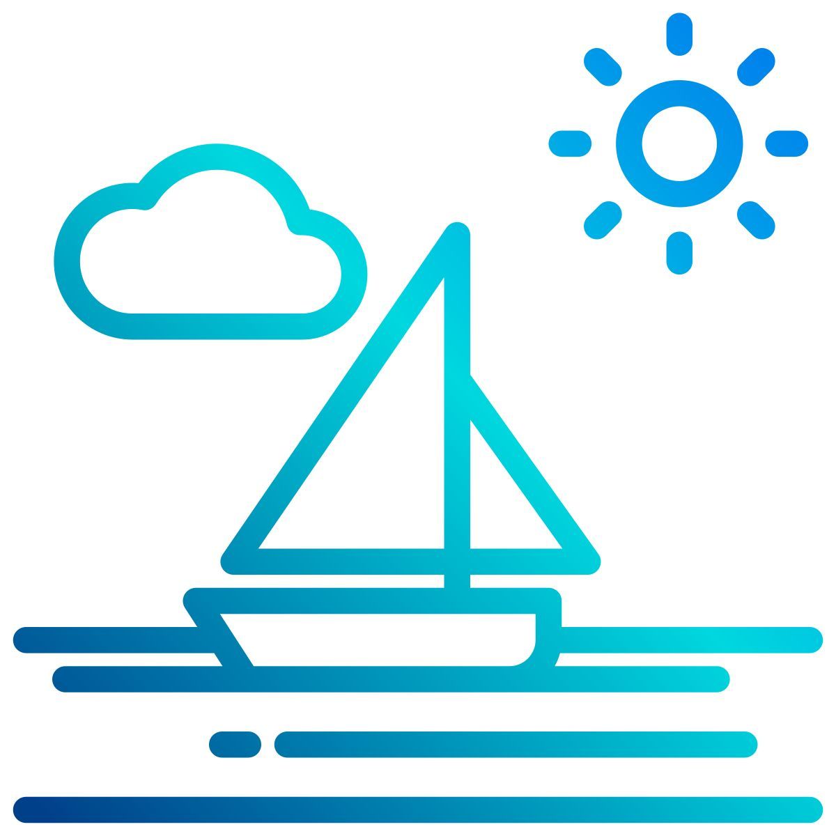 sailing icon