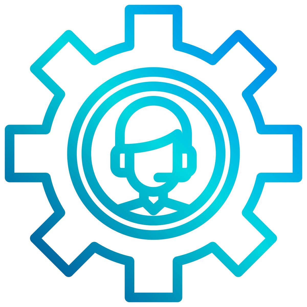 callcenter mitarbeiter icon