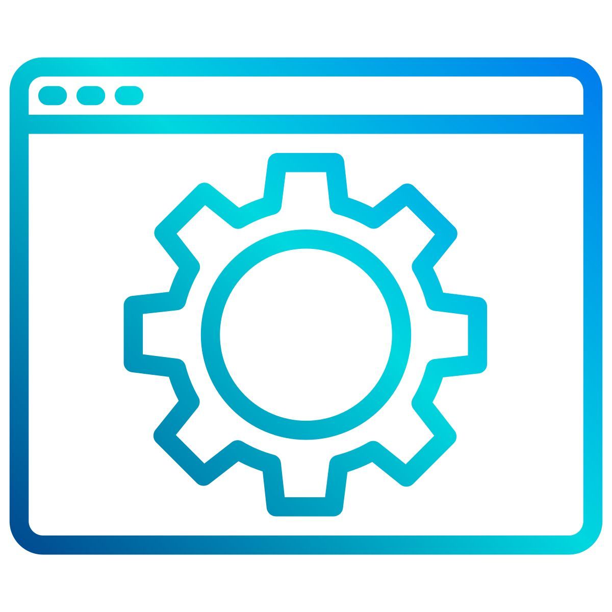 website settings icon