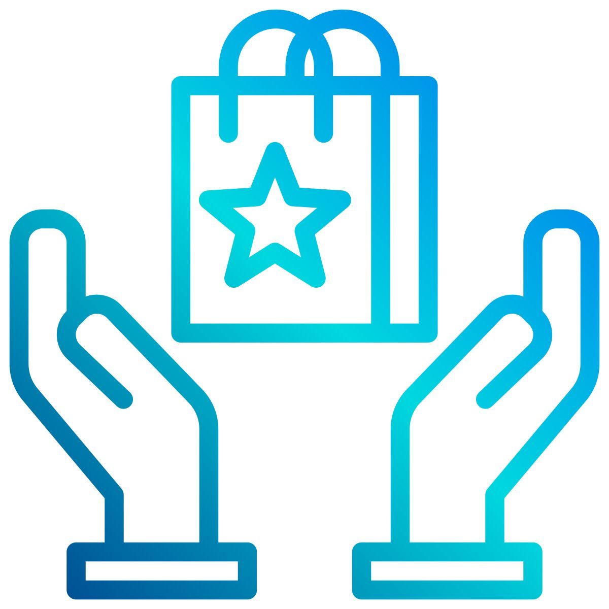 shopping bag icon