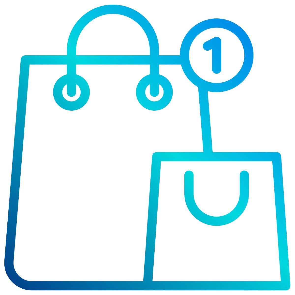 sac de courses icon