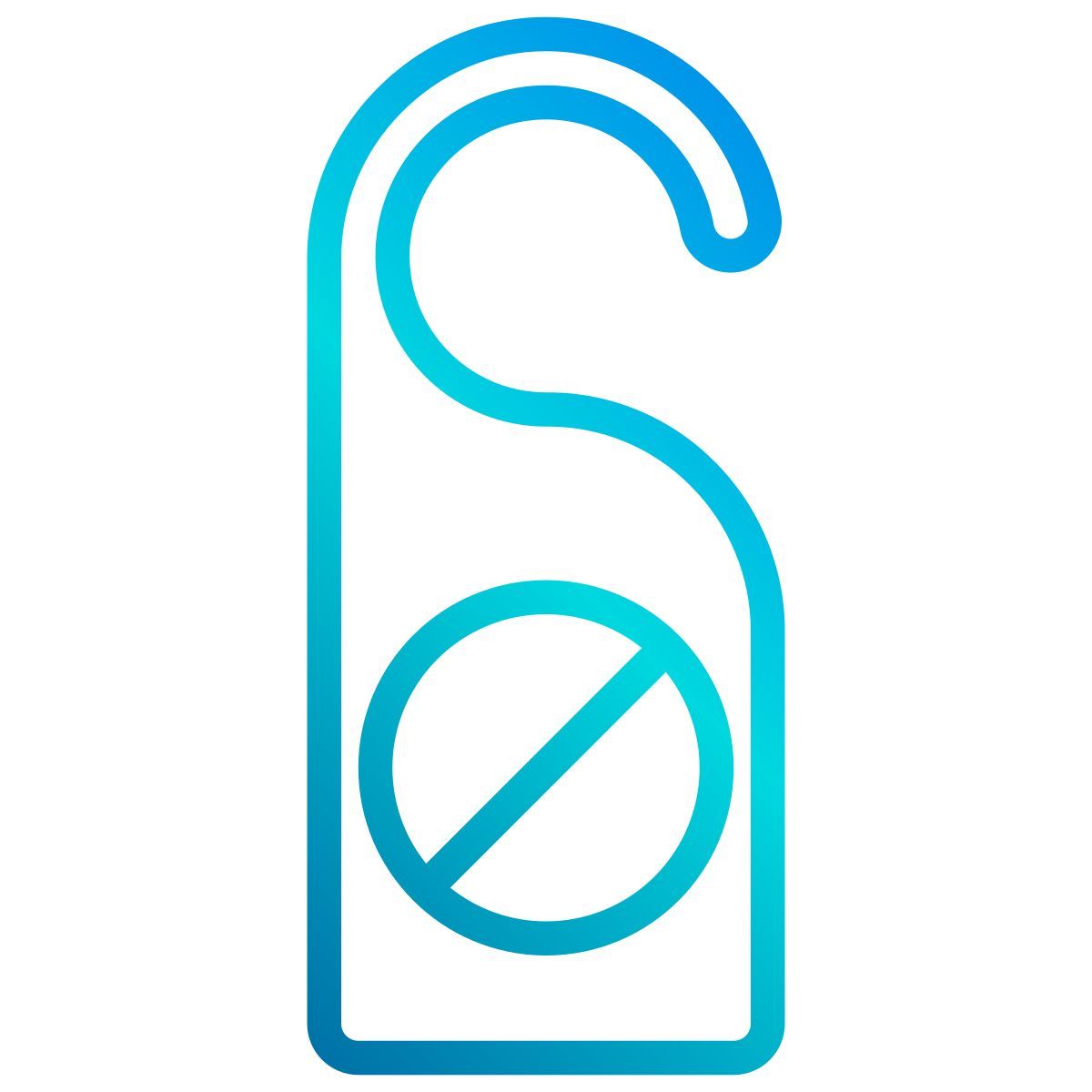 bitte nicht stören icon