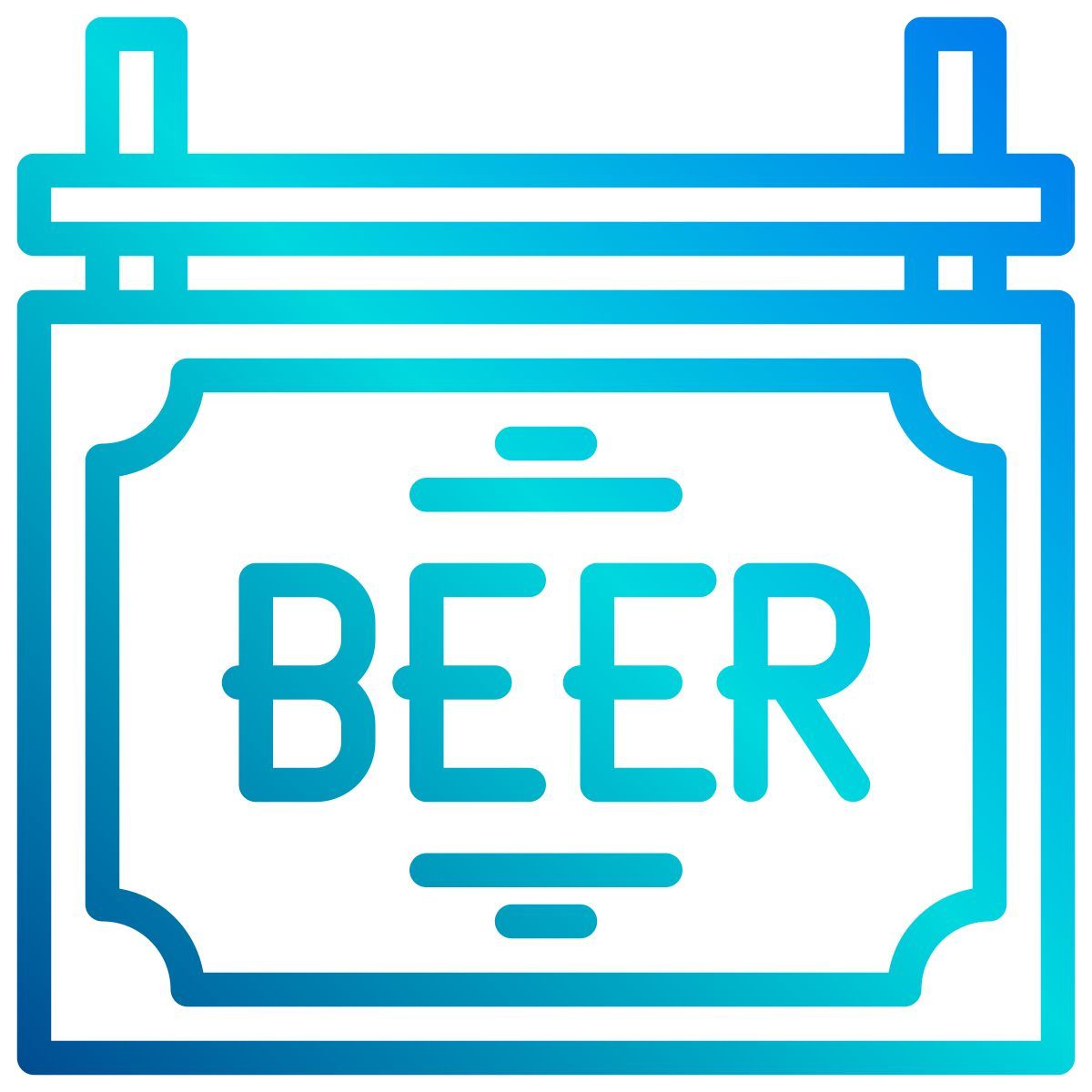 signo externo cerveza xnimrodx gradiente lineal xnimrodx 2 icon