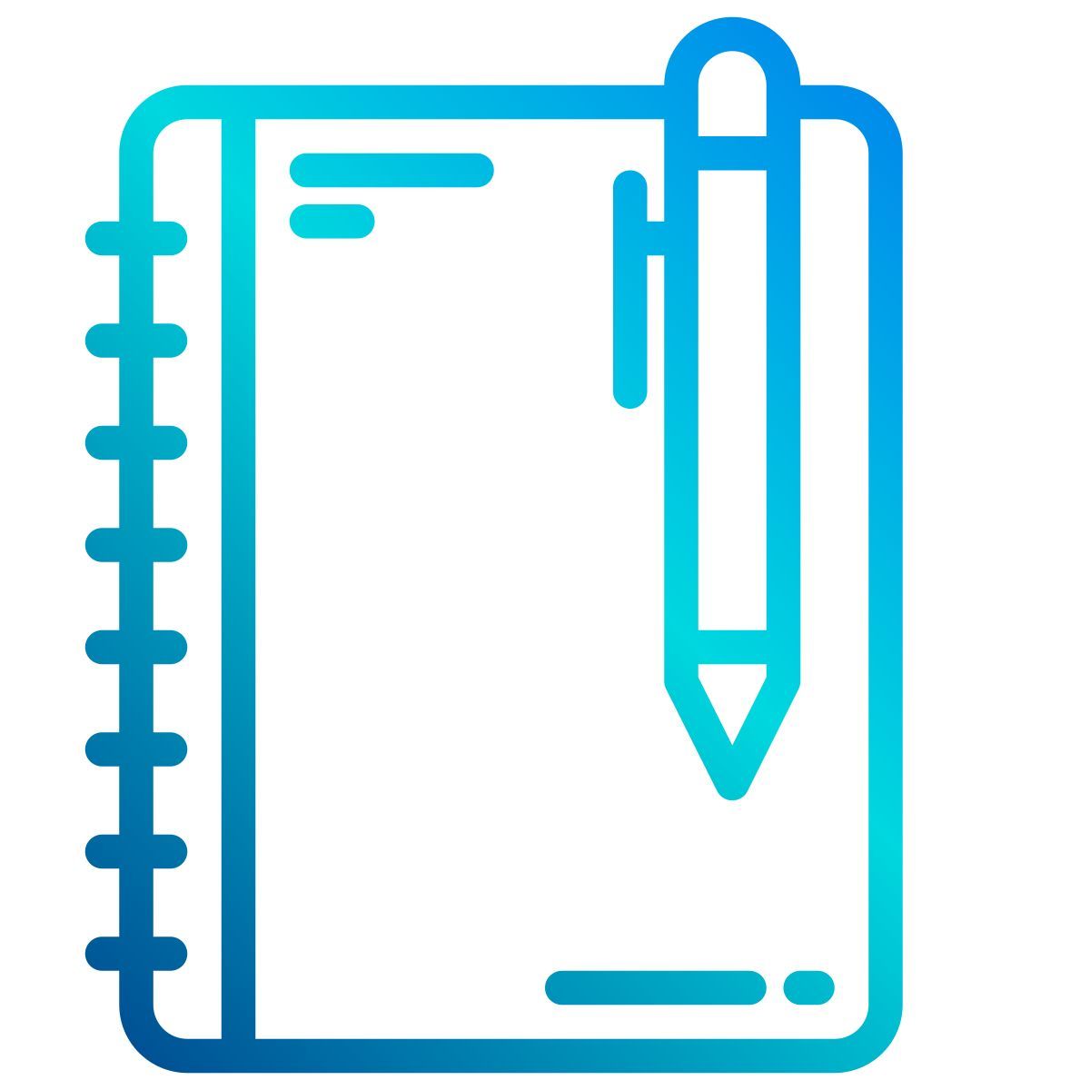 caderno de esboços icon