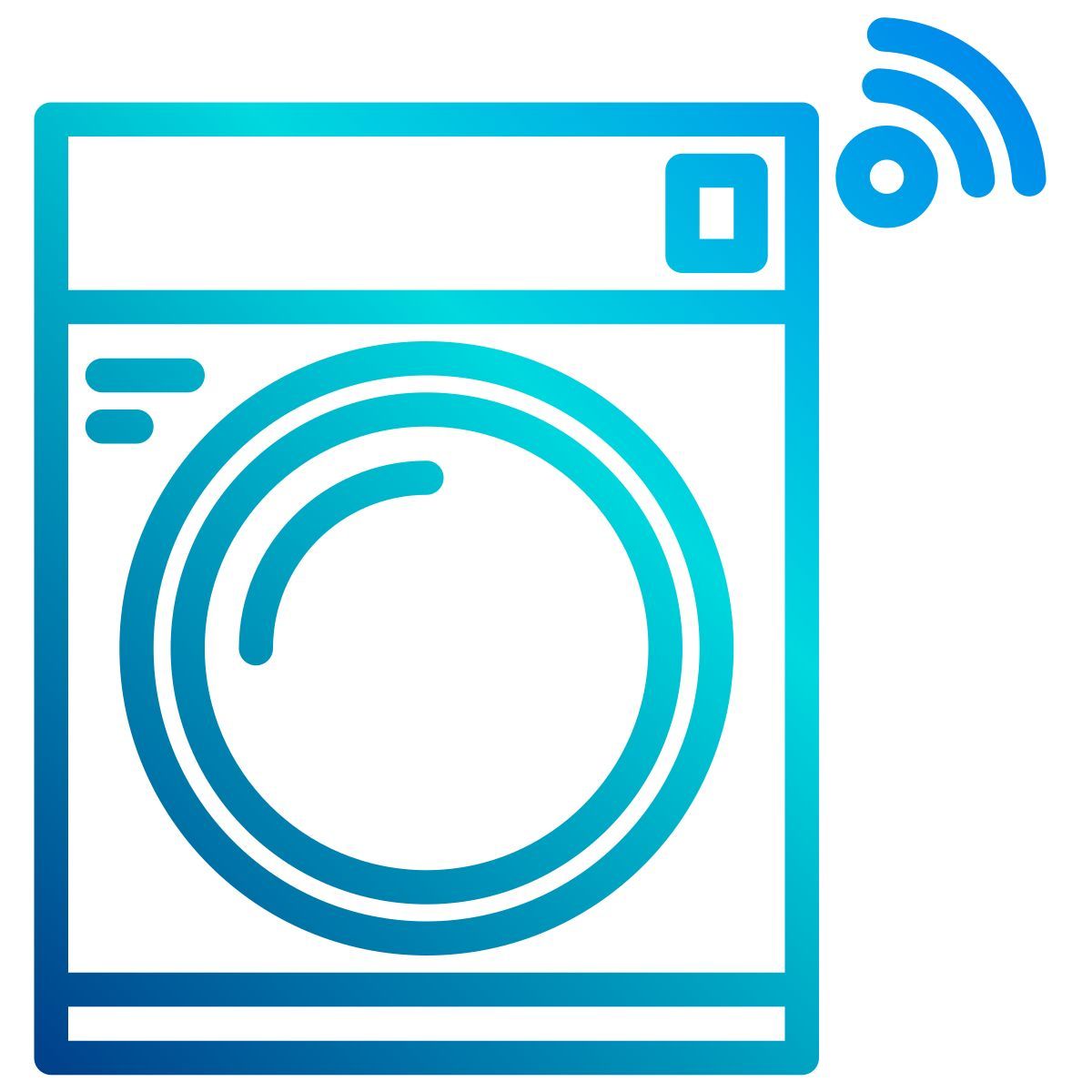 smart washing machine icon