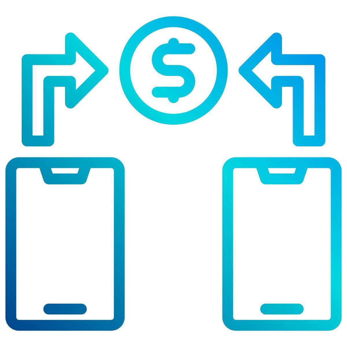 data transfer icon