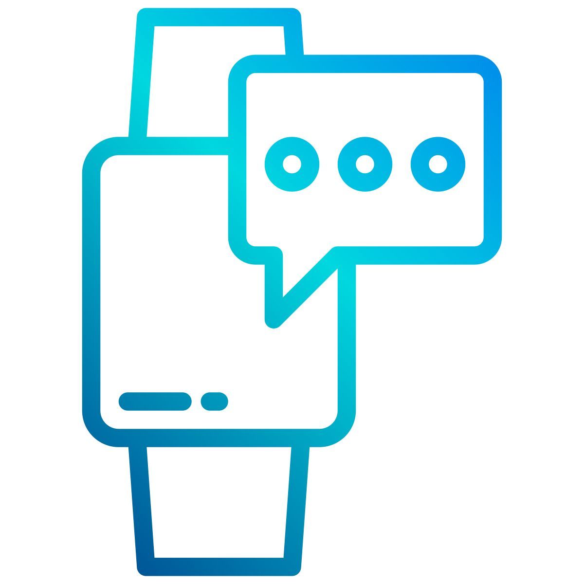 smartwatch notification icon