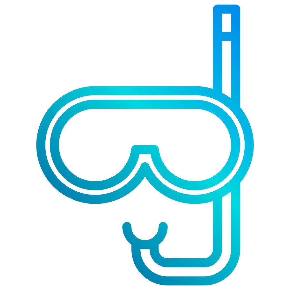 snorkeling mask icon