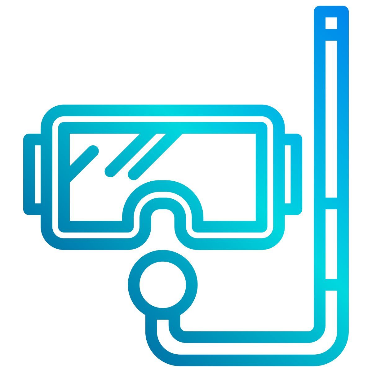 snorkeling mask icon