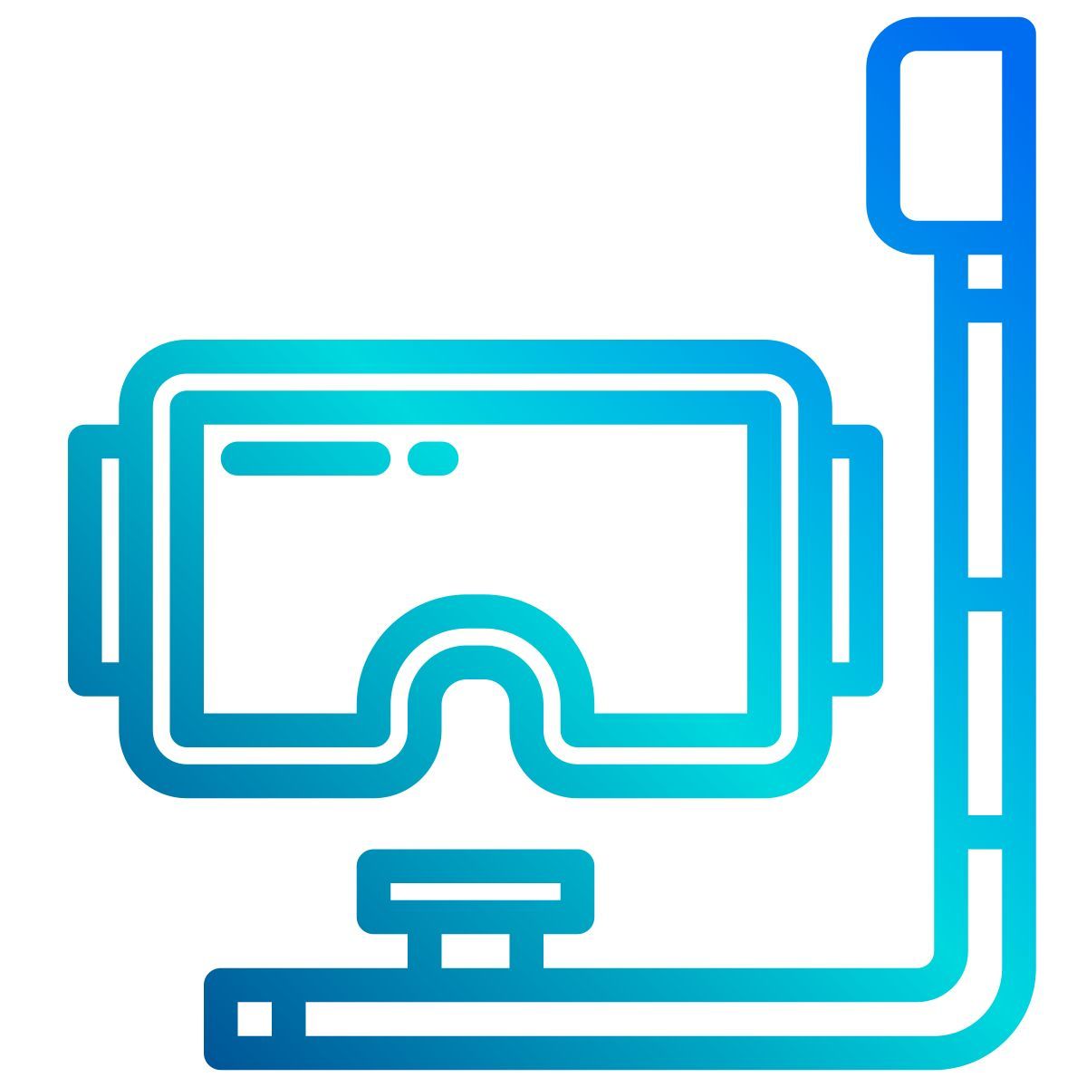 snorkling mask icon