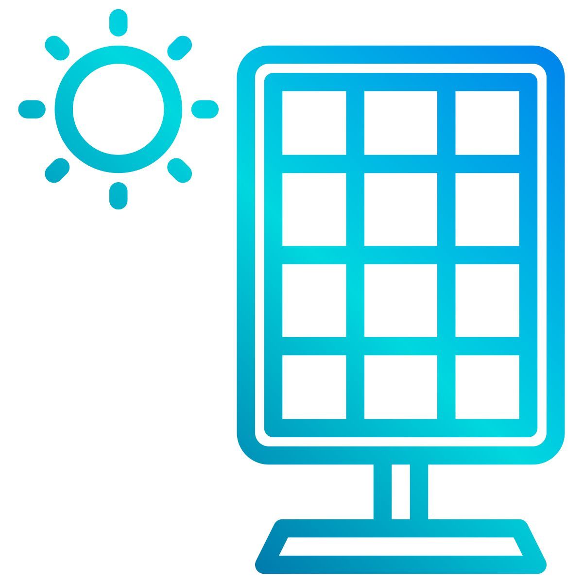 solar panel icon