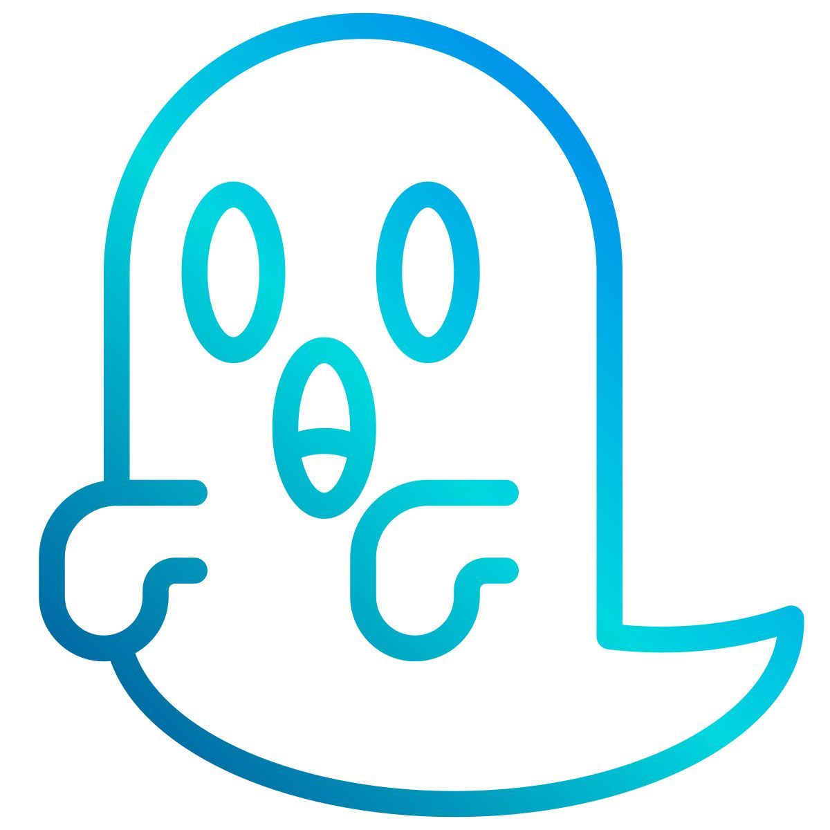 spooky ghost icon
