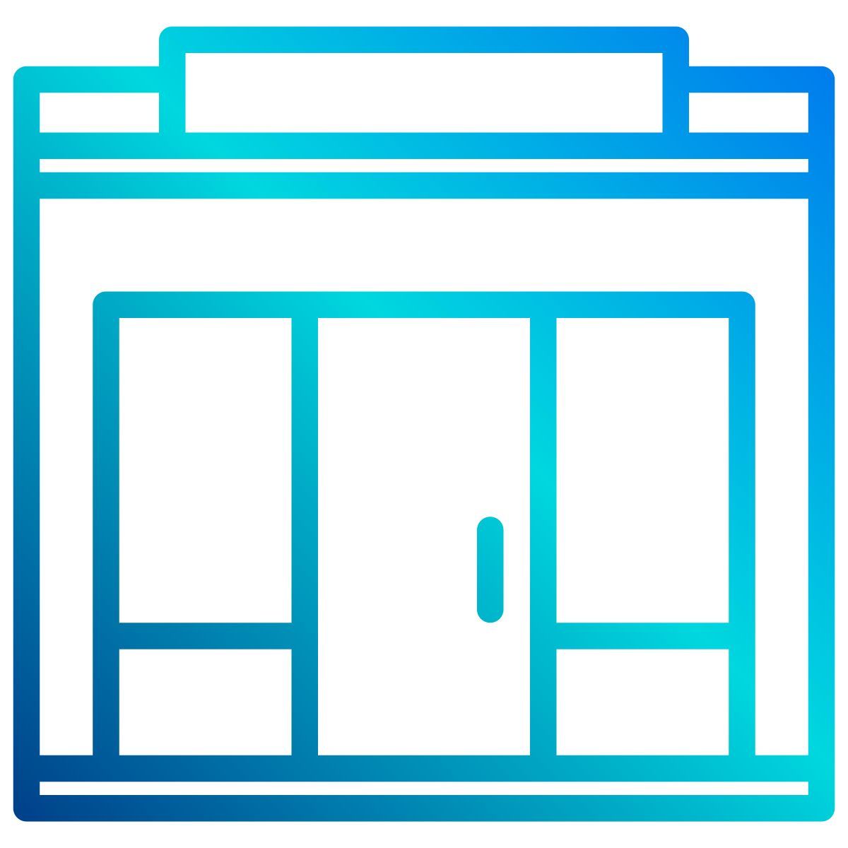 magasin externe ville xnimrodx lineal gradient xnimrodx icon