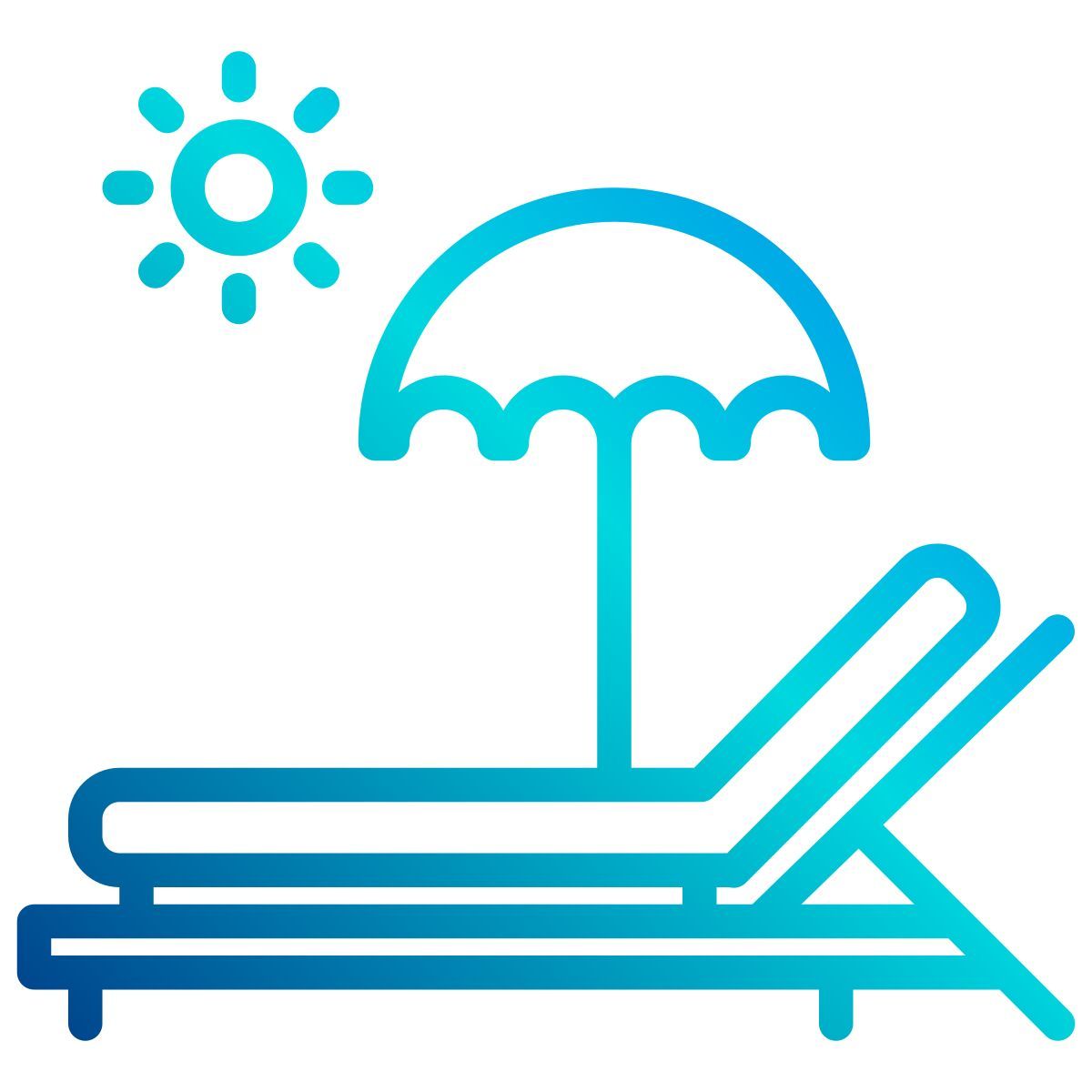 sunbed icon
