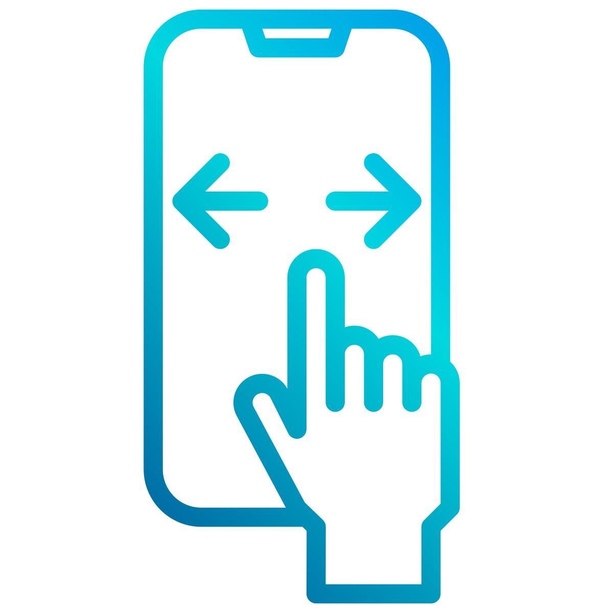 swipe icon