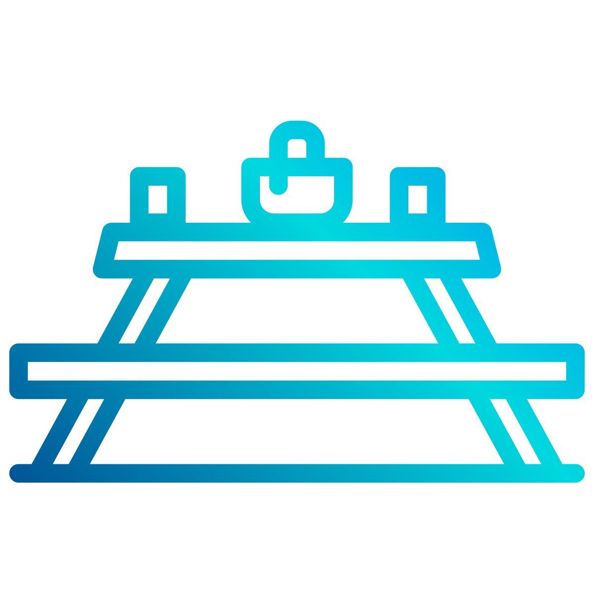 picnic table icon