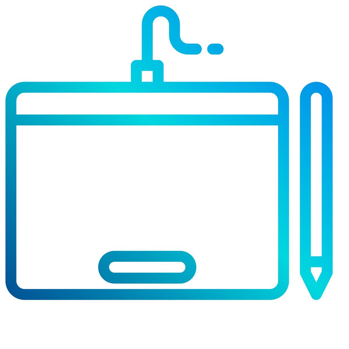drawing tablet icon