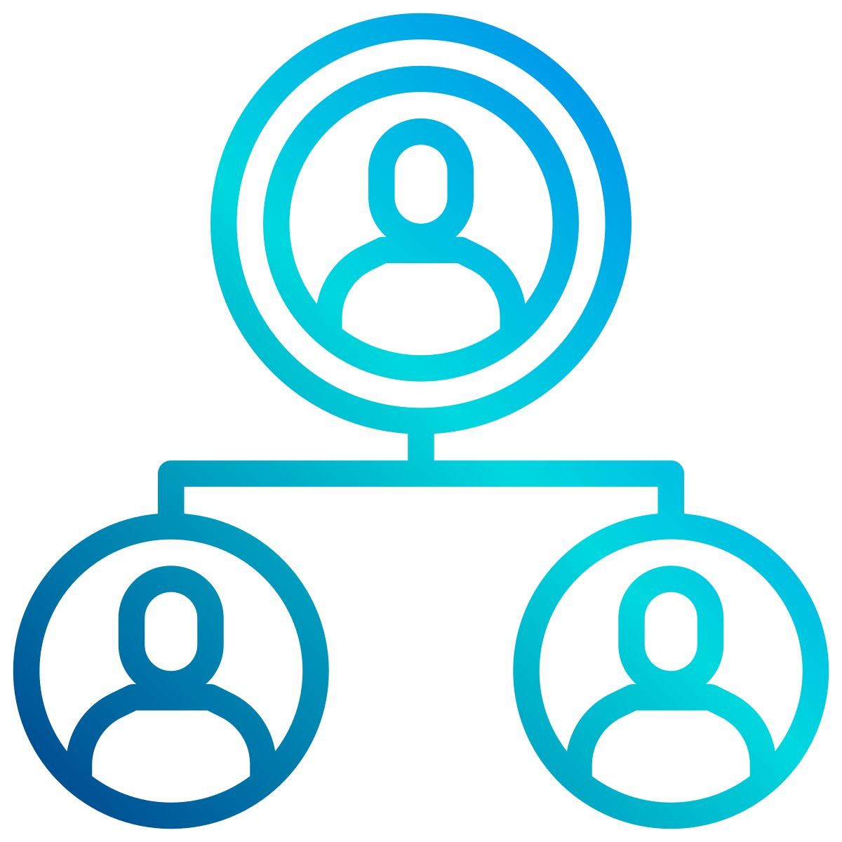 grupo de usuarios hombre y mujer icon