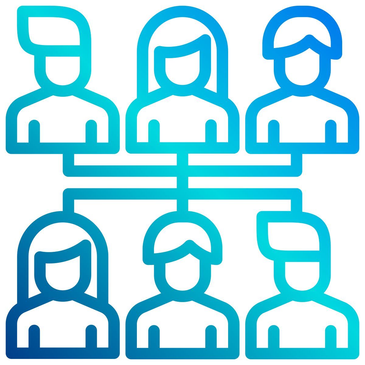 grupo de usuarios hombre y mujer icon