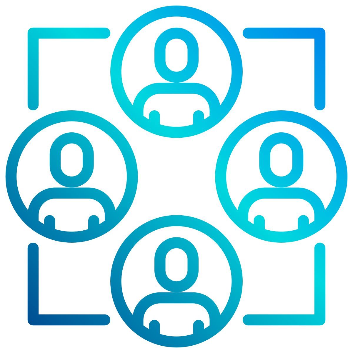 groupe d'utilisateurs homme femme icon