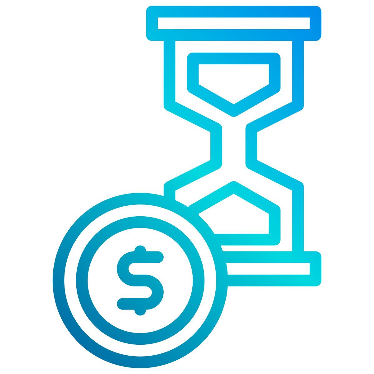 time is money icon