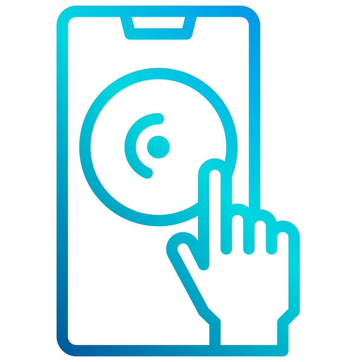 터치스크린 icon