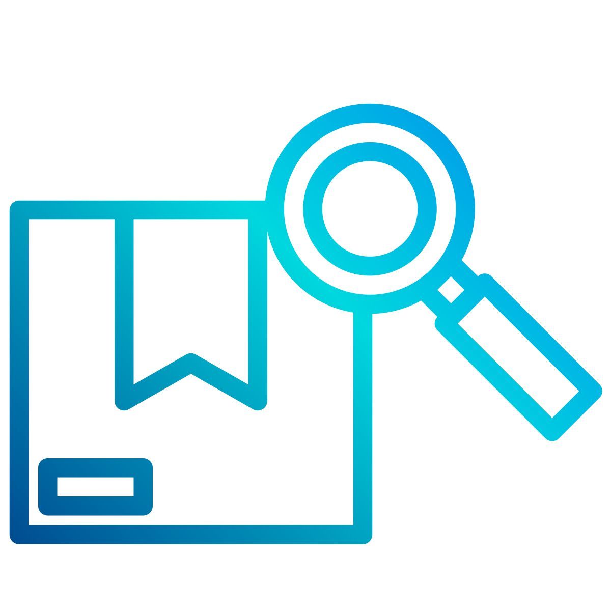 search parcel icon