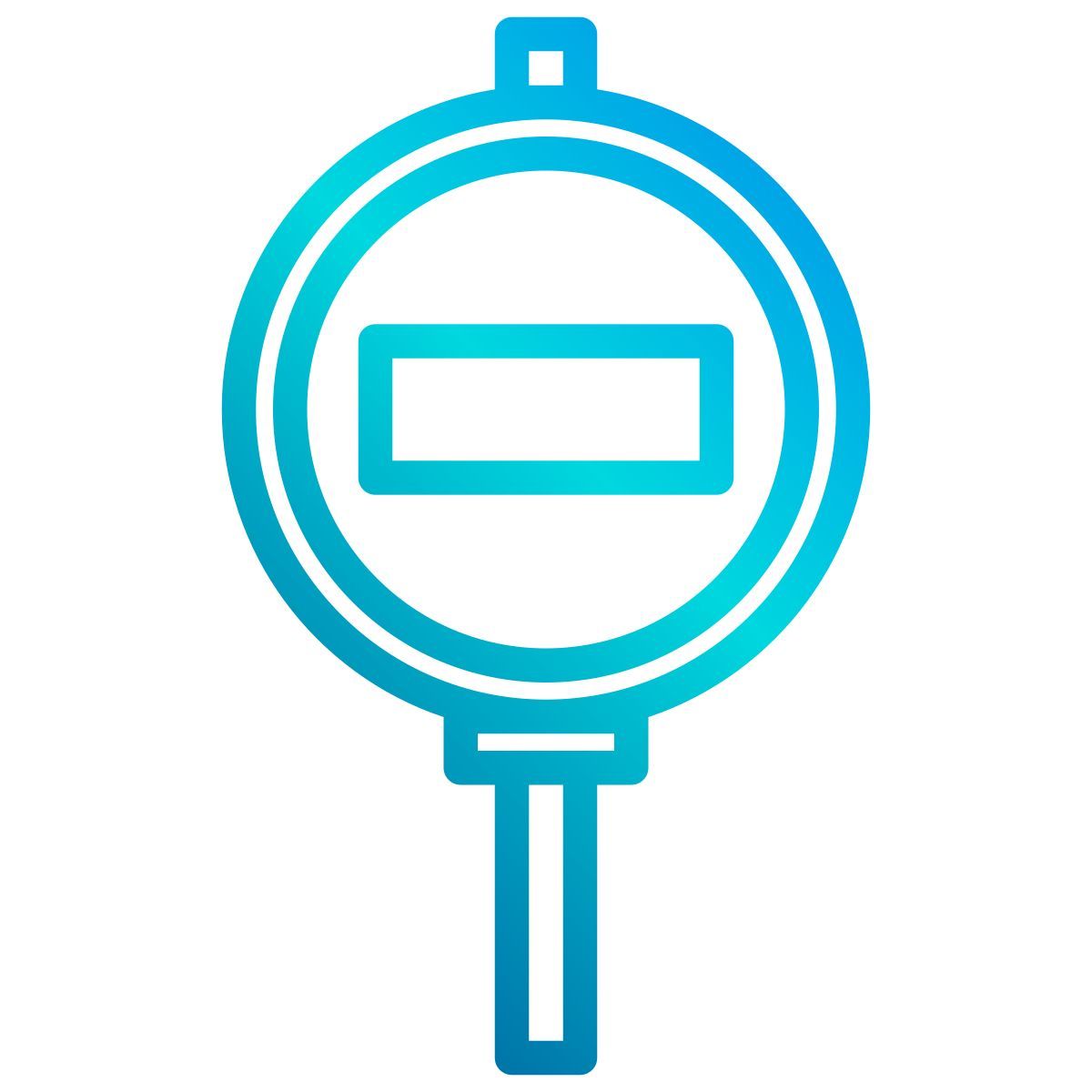 traffic sign icon