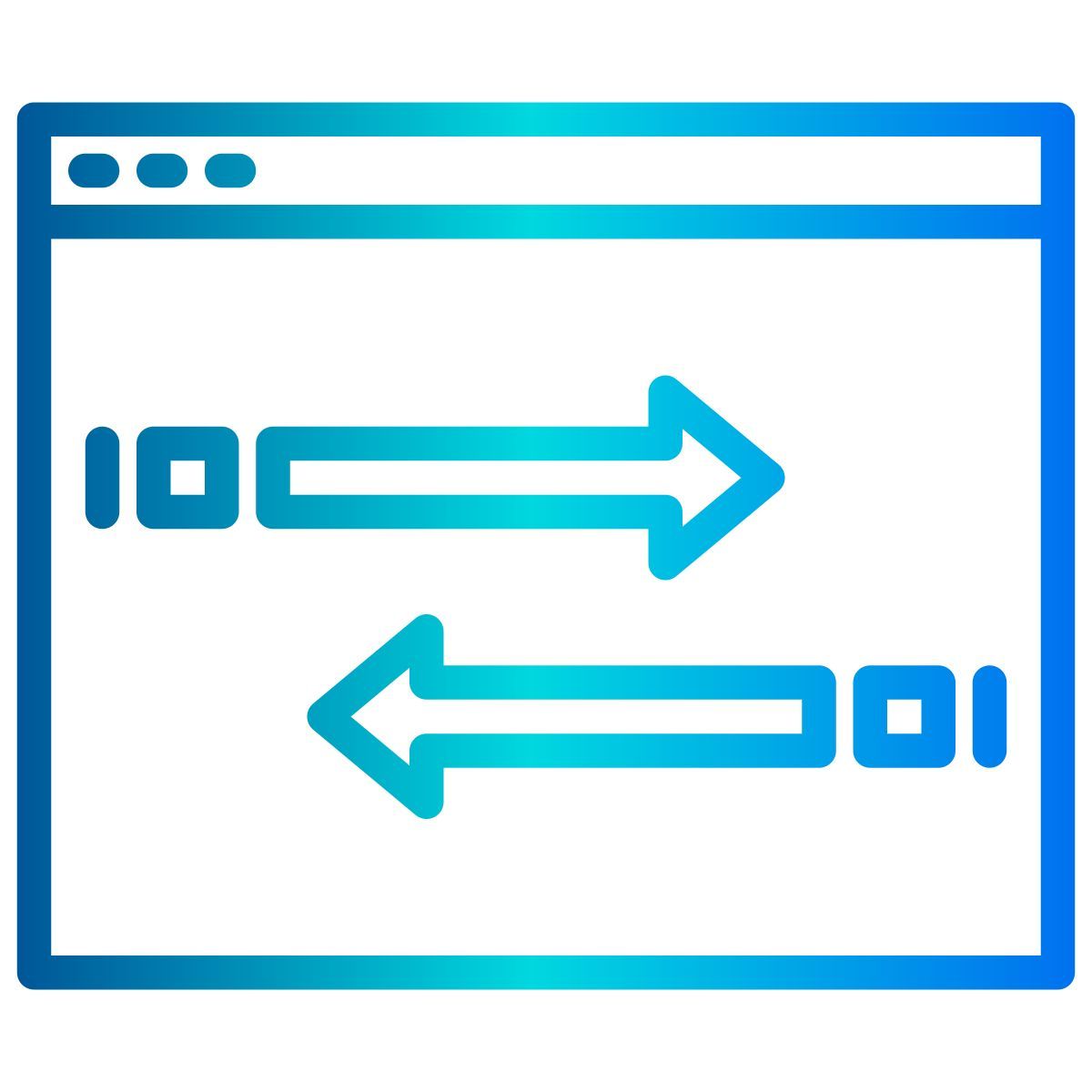 transfer data icon