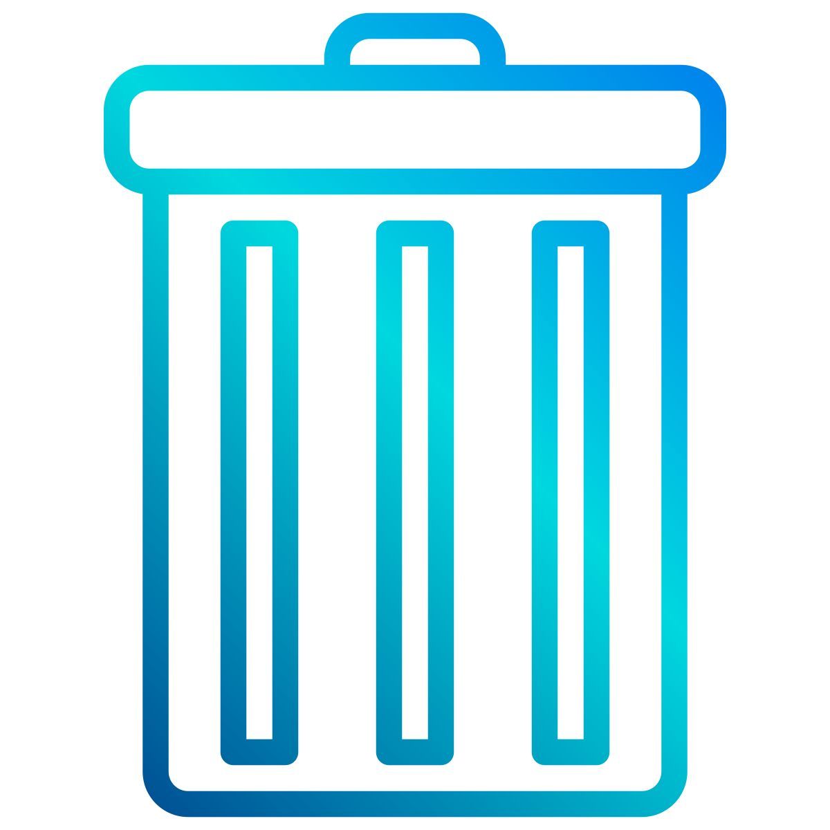 trash bin icon