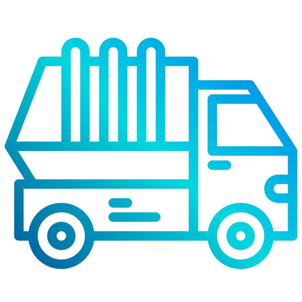 trash truck icon