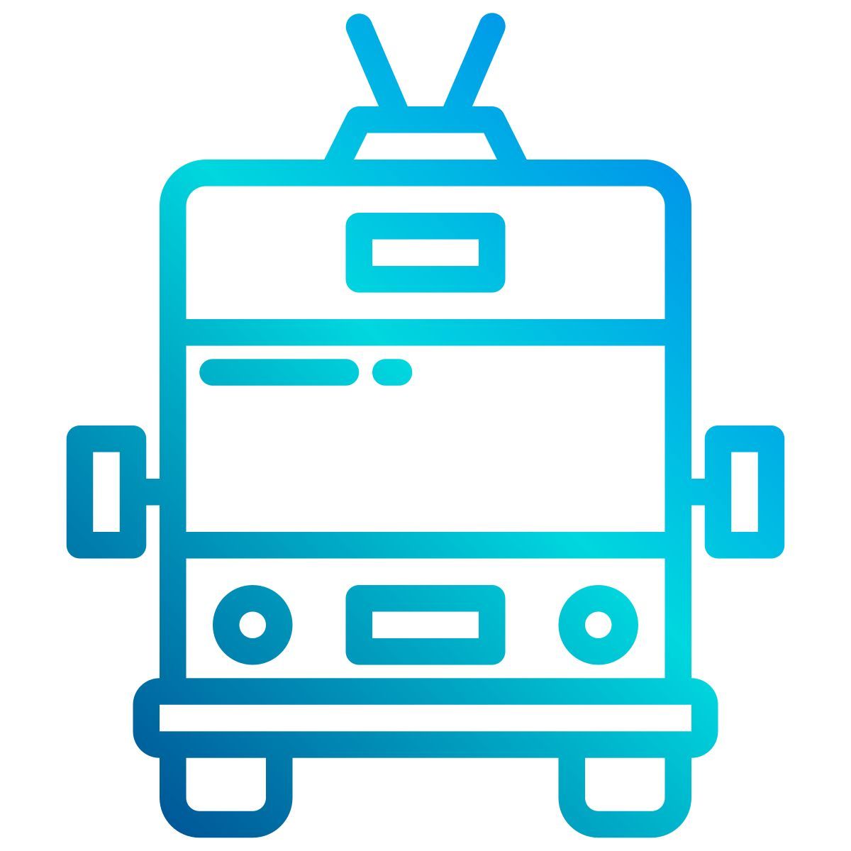 ônibus elétrico icon