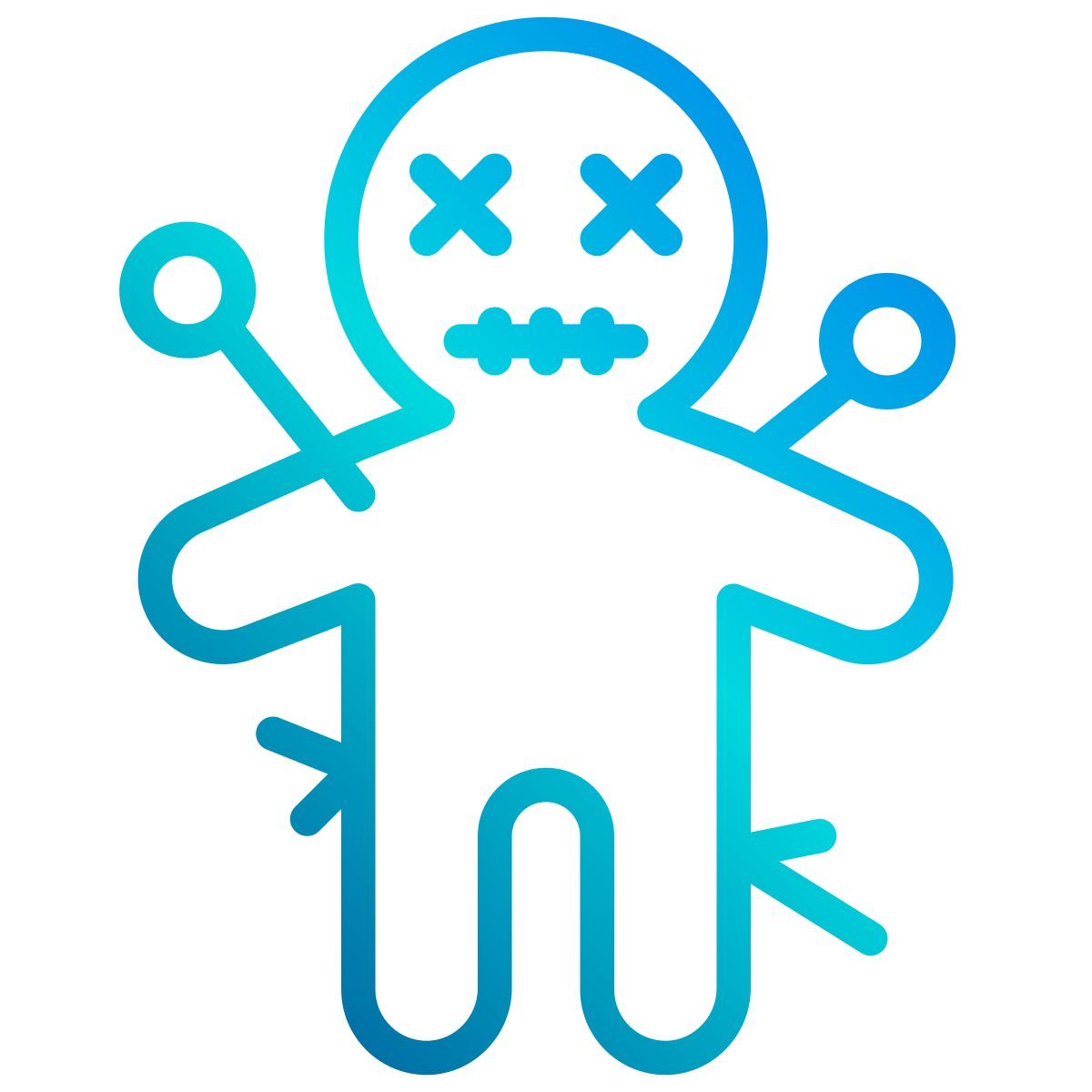 voodoo puppe icon
