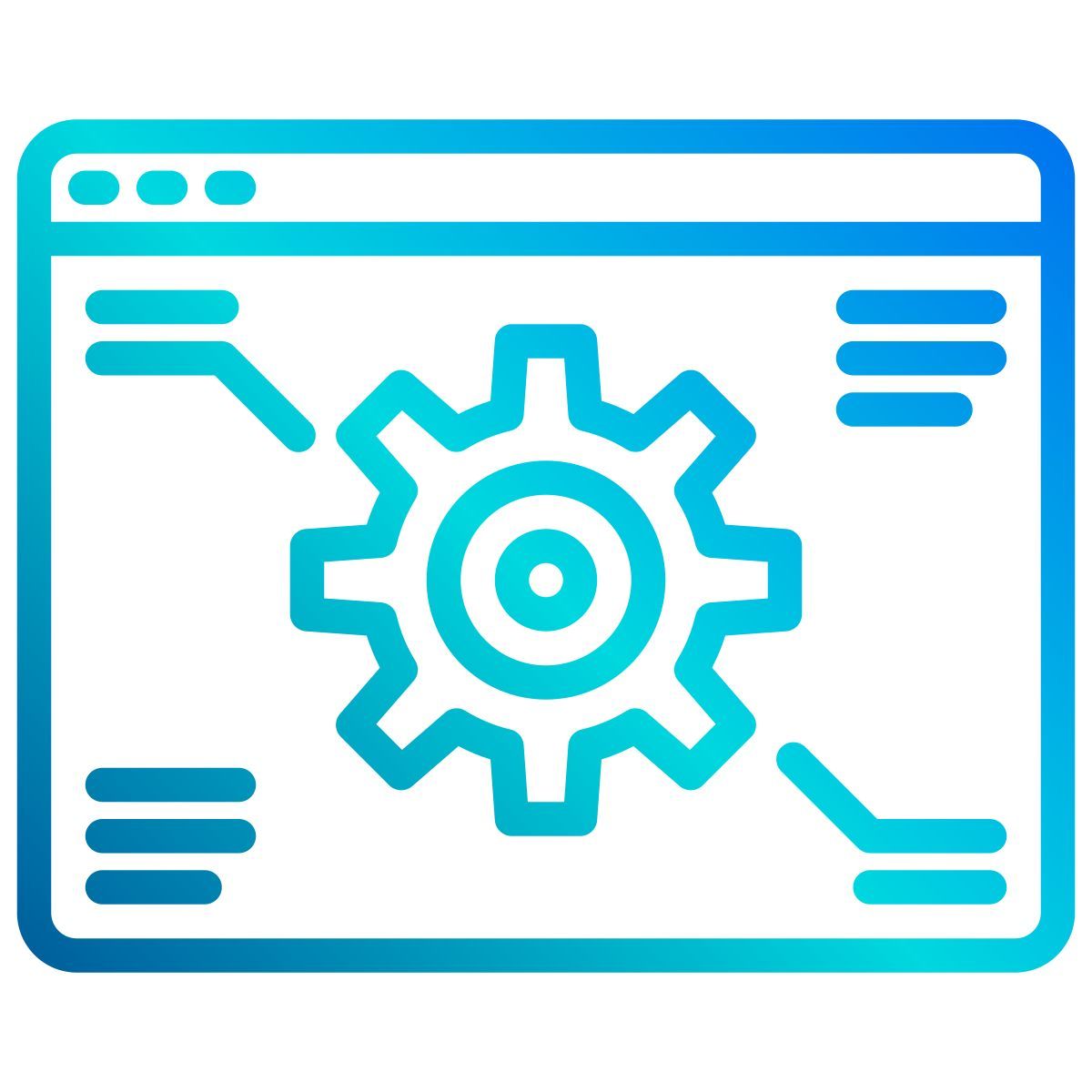 website settings icon