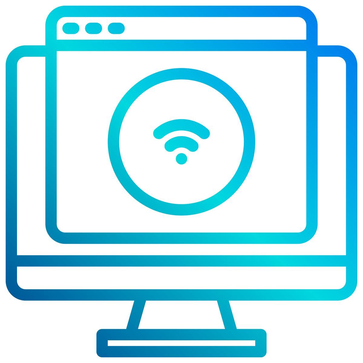 logiciel et application wifi externe xnimrodx lineal gradient xnimrodx icon