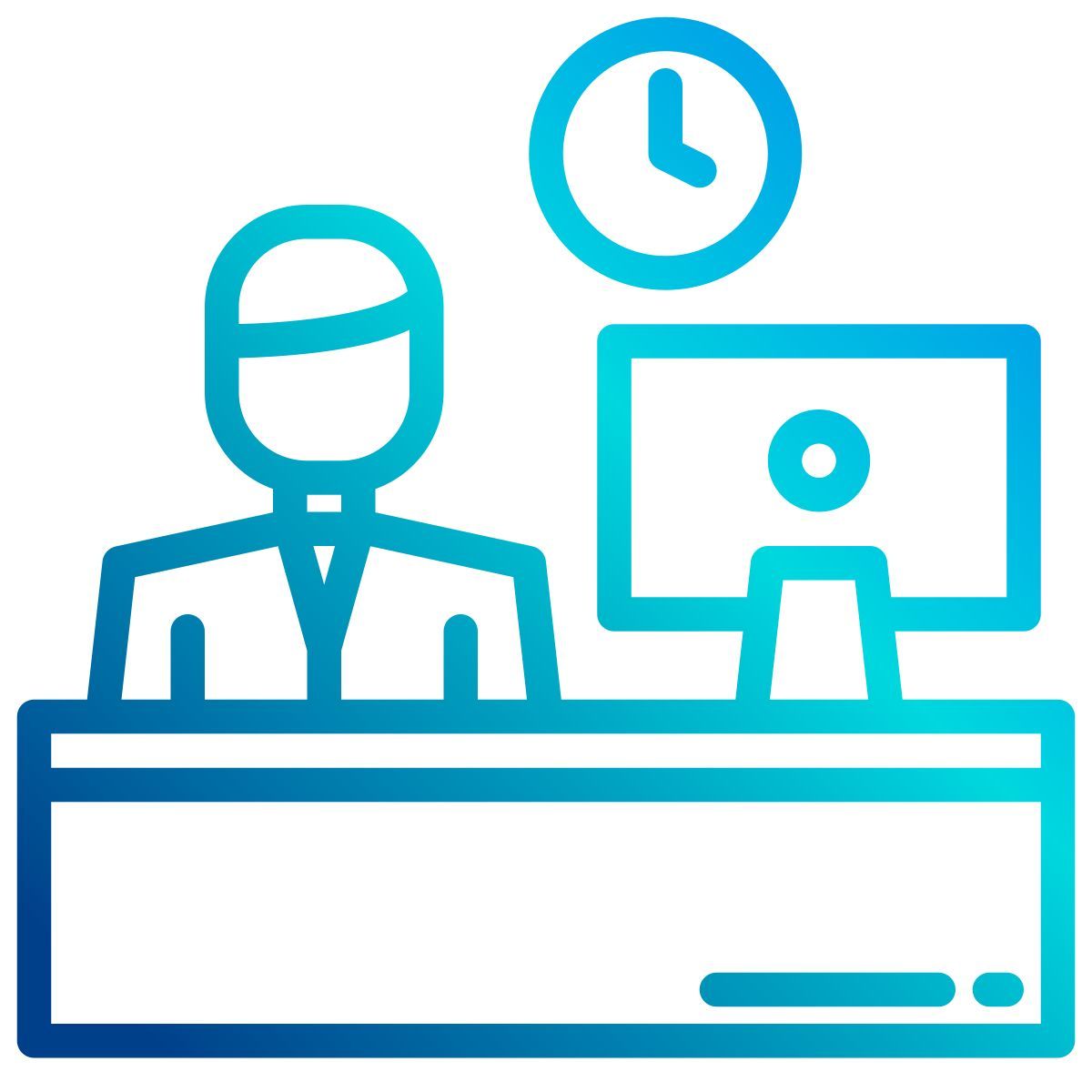 office worker icon