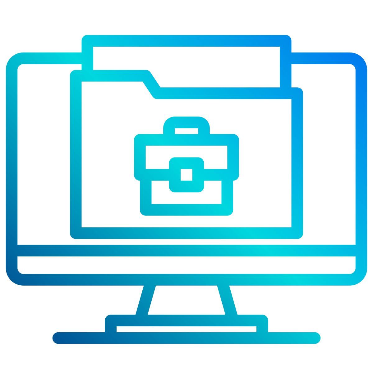 trabajando desde casa icon