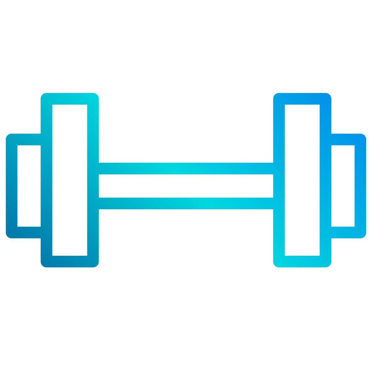 élévations latérales sur banc icon