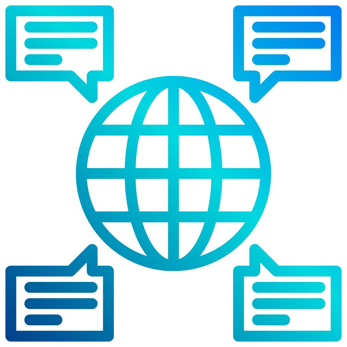 global communication icon
