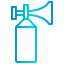 external air-horn-event-and-party-xnimrodx-lineal-gradient-xnimrodx icon