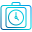 external alarm-clock-time-management-xnimrodx-lineal-gradient-xnimrodx icon