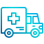 external ambulance-transport-xnimrodx-lineal-gradient-xnimrodx icon