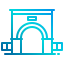 external arch-city-scape-xnimrodx-lineal-gradient-xnimrodx icon