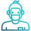external artist-mask-avatar-xnimrodx-lineal-gradient-xnimrodx icon