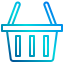 external basket-shopping-mall-xnimrodx-lineal-gradient-xnimrodx icon