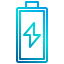 external battery-computer-xnimrodx-lineal-gradient-xnimrodx icon