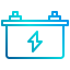 external battery-gas-station-xnimrodx-lineal-gradient-xnimrodx icon